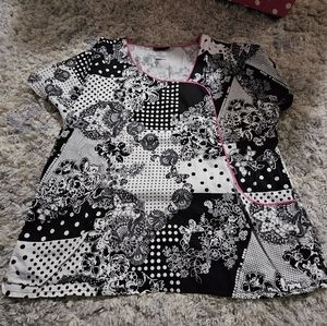 2xl Cherokee Scrub Top